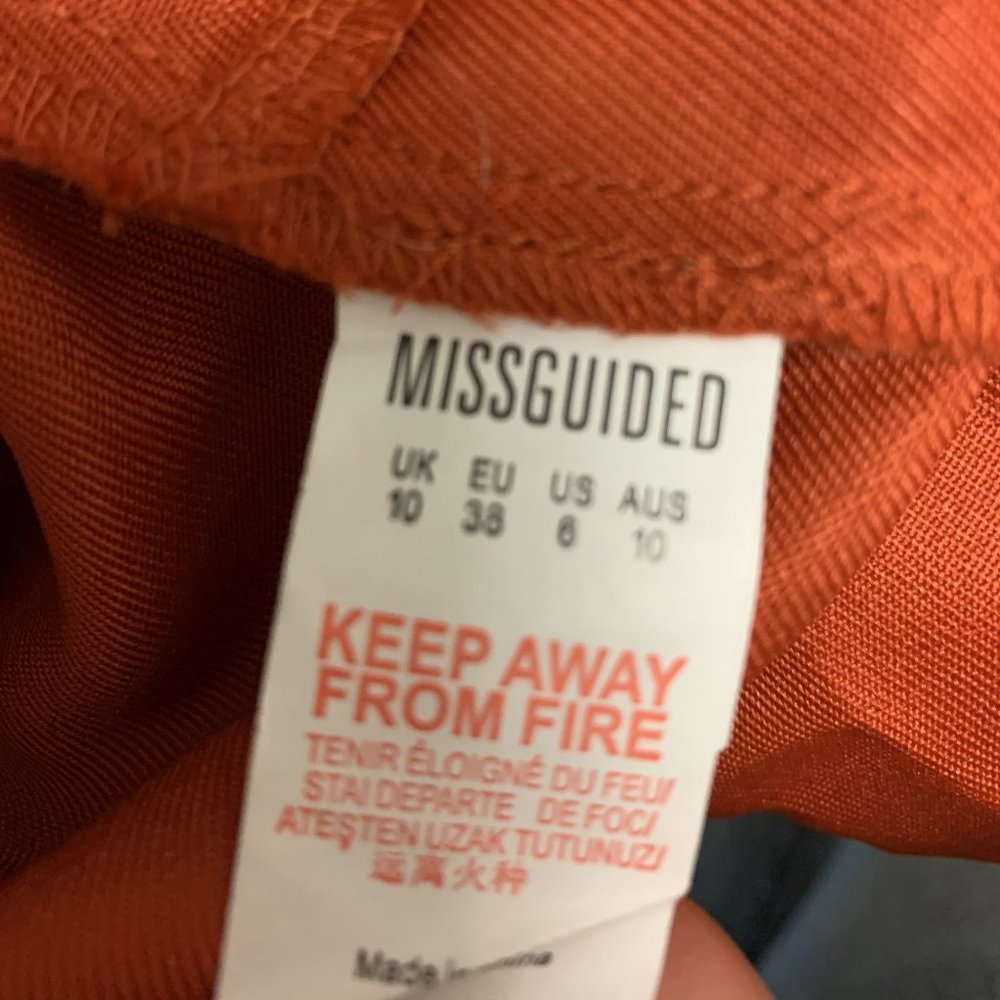 Missguided Puff Sleeve Crop Blouse - Picture 4 of 4